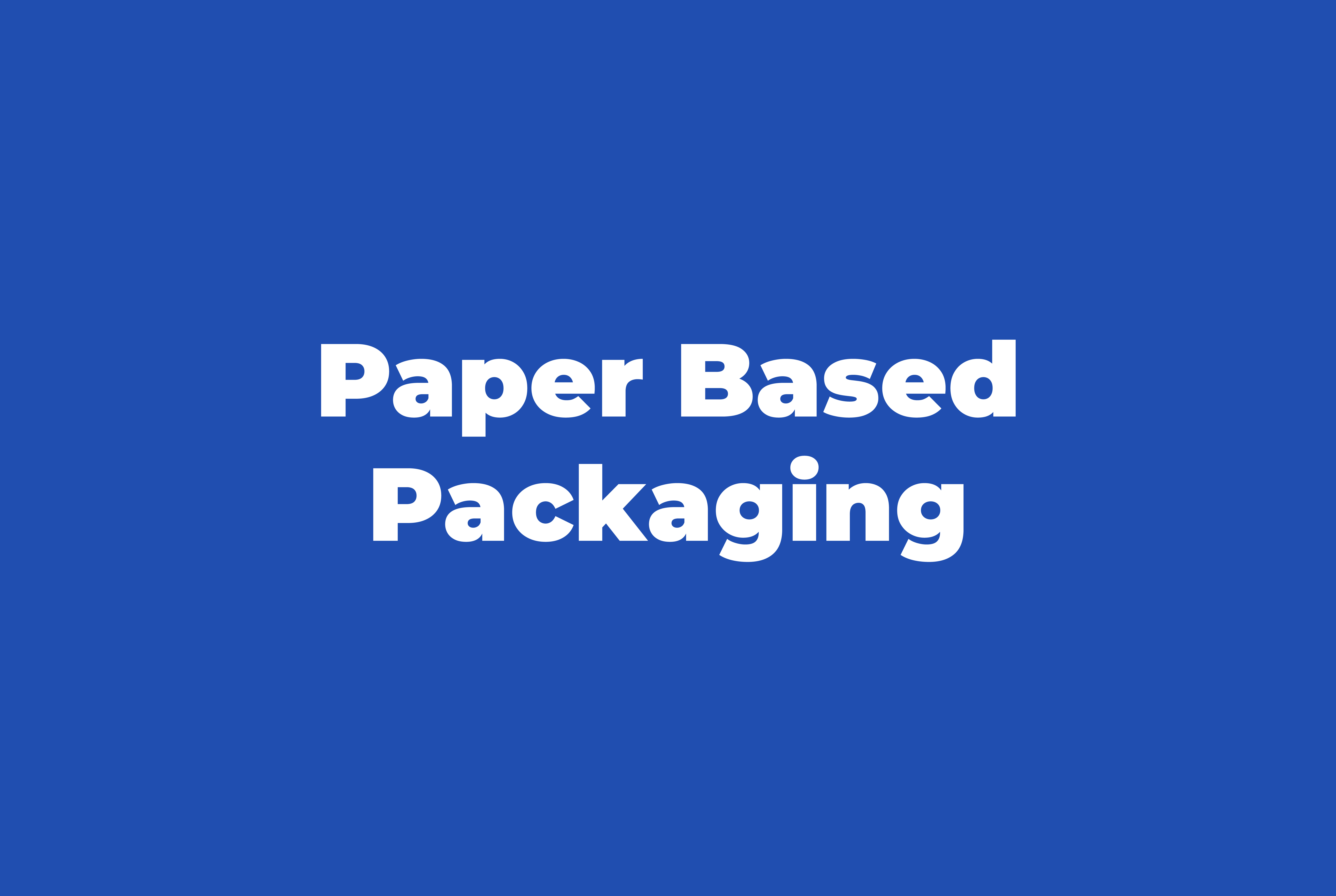 Case Study page-paper based packaging